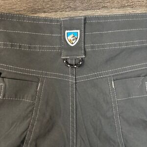 Kuhl Renegade Stealth Convertible Mens 34x30 Grey Zip Off Hiking Cargo Shorts